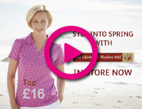 Edinburgh Woollen Mill Spring Ad